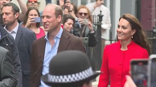 Prinz William und seine Gattin Kate