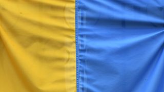 Az ukrán zászló idézte elő az ankarai incidenst - képünk illusztráció