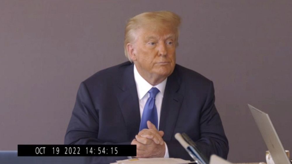 US court releases video of Donald Trump’s rape trial deposition