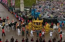 La processione reale a Londra