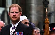 شاهزاده هری، پسر دوم چارلز سوم به تنهایی در مراسم تاجگذاری پدرش حاضر شد
