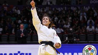 La conquista del bronzo di Susy Scutto. (Doha, 7.5.2023)