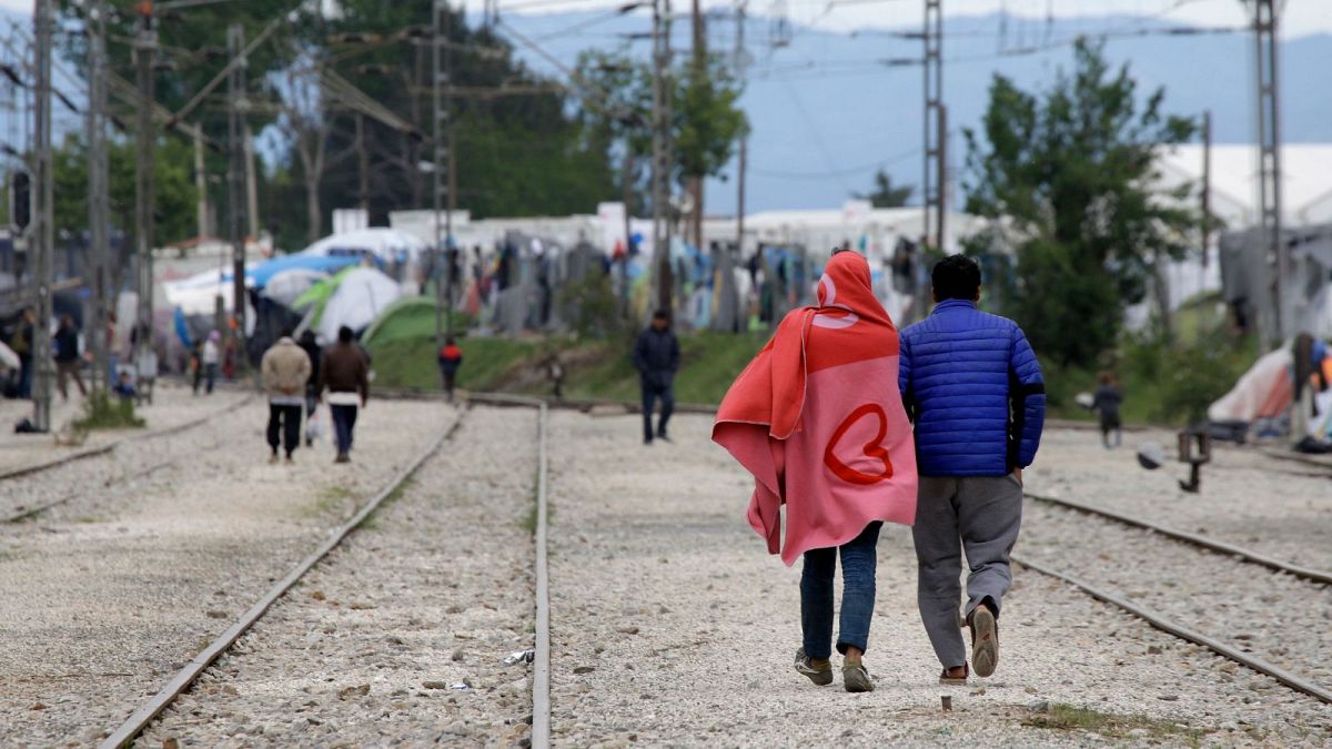 اردوگاه پناهجویان در یونان