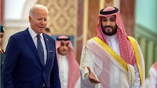 الرئيس الأمريكي جو بايدن وولي العهد السعودي الأمير محمد بن سلمان
