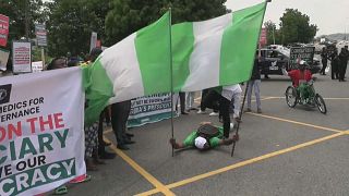 Nigeria: Protesters storm court as legal challenge opens against presidential election result