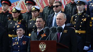 بوتين خلال كلمة ألقاها في الساحة الحمراء بمناسبة يوم النصر 
