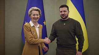 Februári felvétel, a Bizottság elnöke legutóbb akkor járt KIjevben