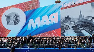 Az orosz elnök idén is a Nyugatot vádolta győzelmi napi beszédében
