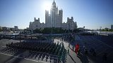 El desfile del 'Día de la Victoria' en la plaza Roja de Moscú para celebrar el fin de la Segunda Guerra Mundial
