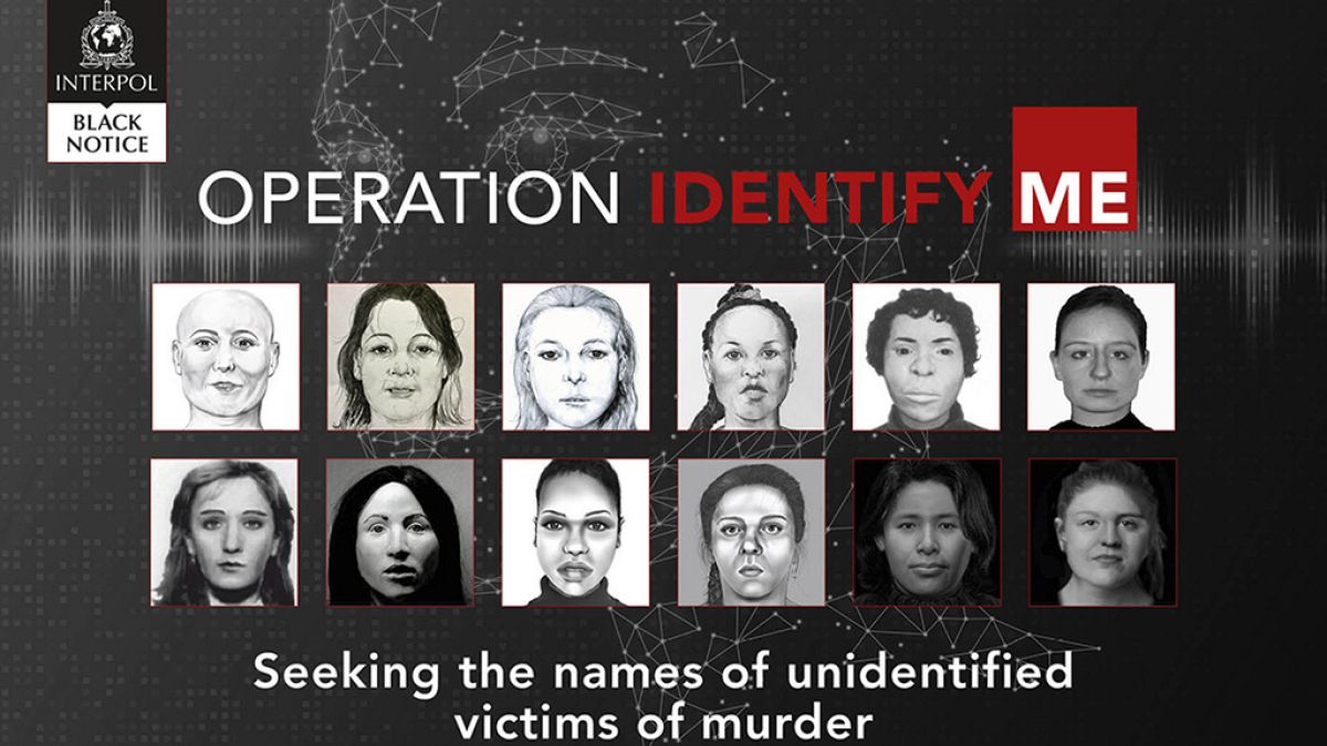 Les 22 femmes qu'Interpol cherche à identifier