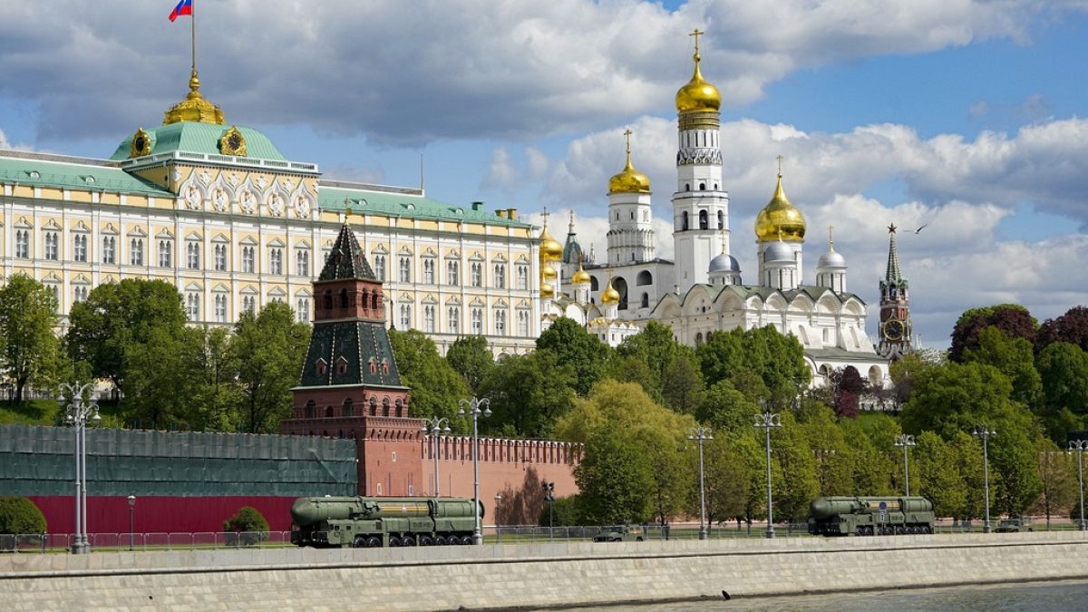 Der Kreml in Moskau, 9. Mai 2023 