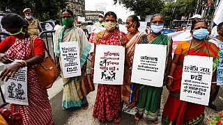 Hindistan'da tecavüz suçlarına karşı gösteri