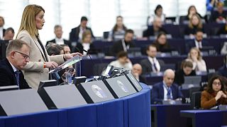 Η πρόεδρος του Ευρωπαϊκού Κοινοβουλίου Ρομπέρτα Μέτσολα