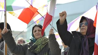 Protesta de mujeres iraníes