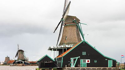 Verfmolen De Kat is the world's last remaining mill using wind power to crush rocks into fine dust and make paint pigment.