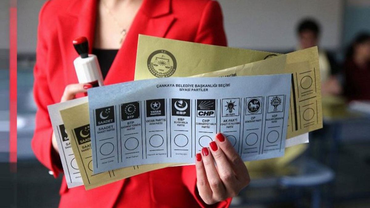 Oy pusulasında yer alan siyasi partiler