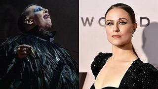 Marilyn Manson (left) faces a major setback in his ongoing defamation case against actress and former partner Evan Rachel Wood (right)