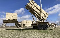 ARQUIVO - Lançador móvel de mísseis Patriot do Exército dos EUA em Fort Sill, Oklahoma