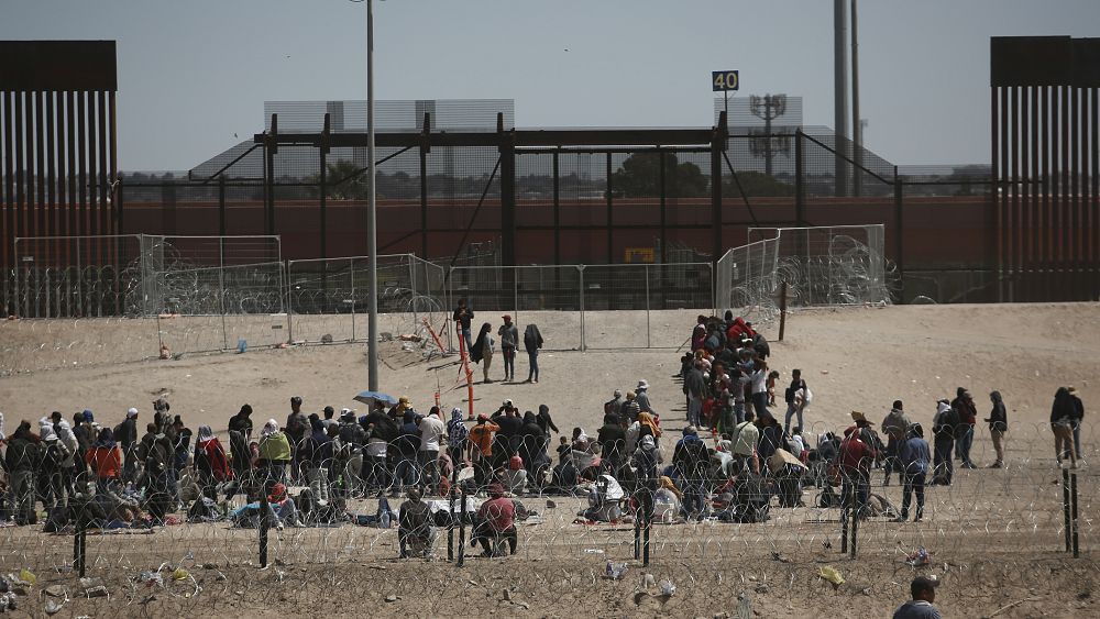 Thousands of men, women, children and infants are trying to enter the United States to seek asylum