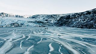 Entre los seleccionados, una grabación realizada en la superficie del glaciar Sólheimajökull en Islandia