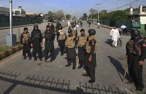 جنود من شرطة الحدود في بيشاور، باكستان
