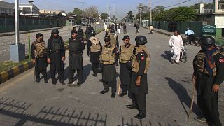 جنود من شرطة الحدود في بيشاور، باكستان