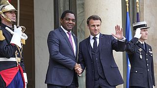 Zambia's Hichilema discusses debt, economic ties in France