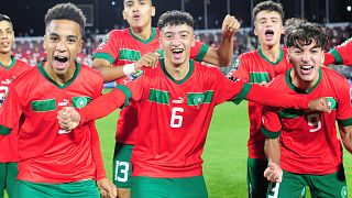 لاعبو المنتخب المغربي لأقل من 17 سنة