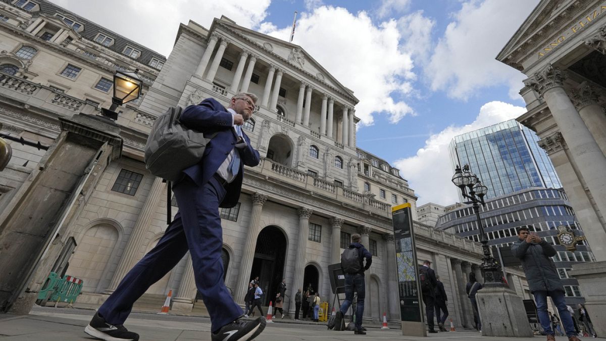 A Bank of England épülete