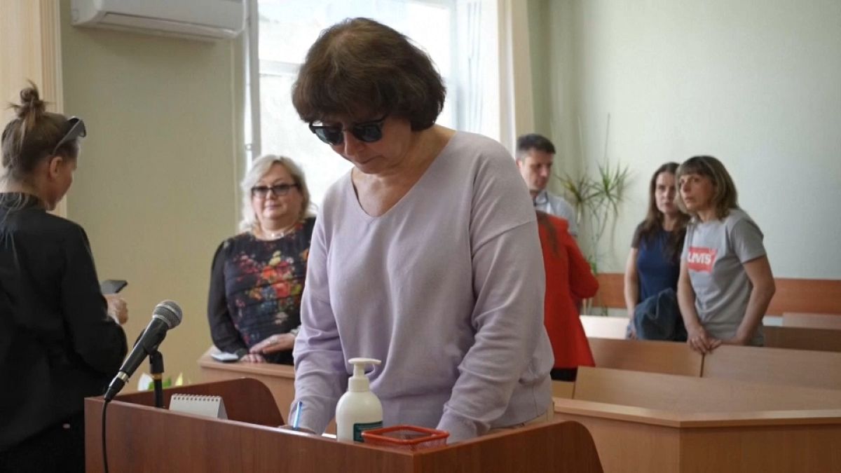 Irina Csibanyeva a tárgyalásán