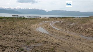 Nível de água do Lago Prespa tem vindo a diminuir