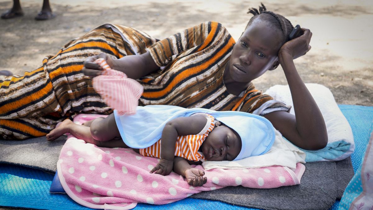Sudan'dan kaçarak Çad'a sığınanların yüzde 90'ını kadın ve çocuklar oluşturuyor