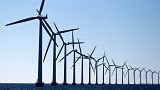 Ветрогенераторы у побережья Дании
