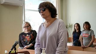 زن روسی در دادگاه