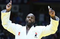Judoka und Weltmeister Teddy Riner bei der Weltmeisterschaft in Doha