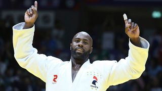 Judoka und Weltmeister Teddy Riner bei der Weltmeisterschaft in Doha