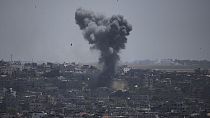 Raketeneinschlag im Gazastreifen