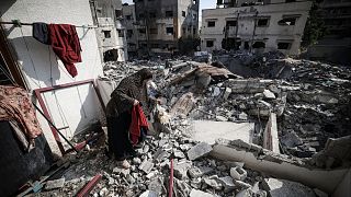 غزة-قصف
