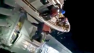 Colombian police remove cocaine from the submarine