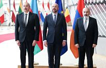 دیدار سران ارمنستان و آذربایجان با حضور رئیس شورای اتحادیه اروپا