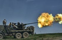 Украинские военные сражаются под Бахмутом