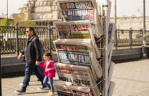 Zeitungen am Tag nach der Wahl in der Türkei