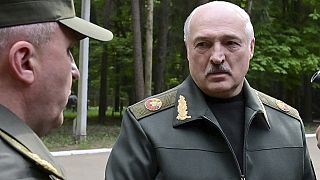 Le dirigeant biélorusse Alexandre Loukachenko, le 15 mai 2023
