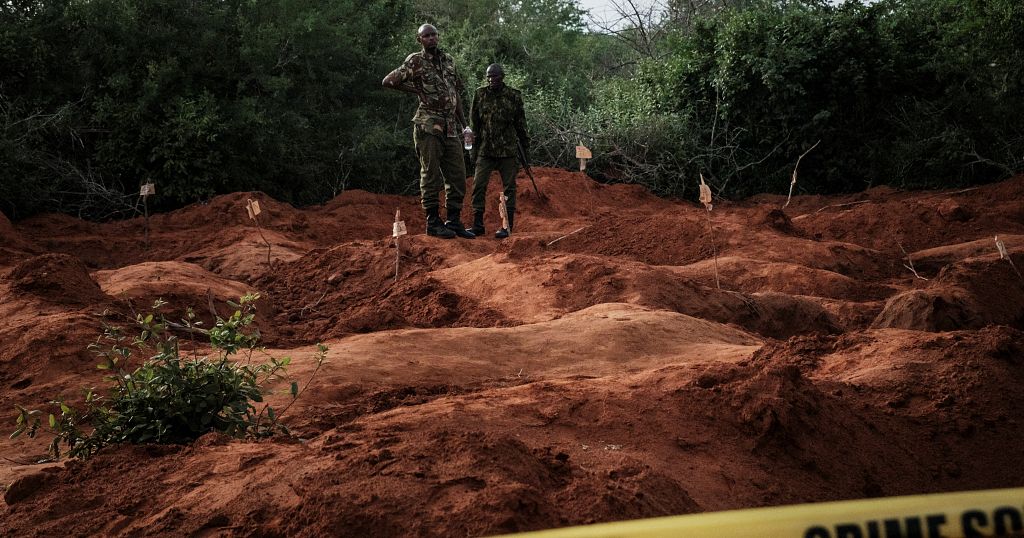 Kenya religious cult: Police dig up more bodies