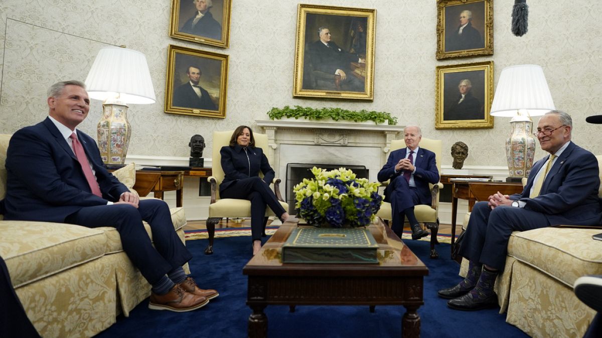 Beyaz Saray'da temerrüt konusunun ele alındığı görüşme