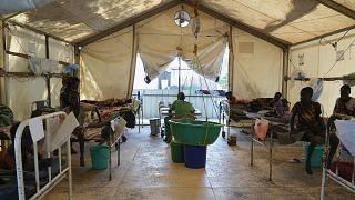 مستشفى ميداني في جنوب السودان