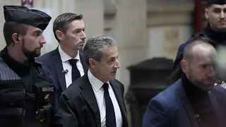 Nicolas Sarkozy volt francia elnök tavaly decemberben, a párizsi bíróságon