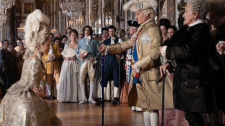 Maïwenn and Johnny Depp in 'Jeanne du Barry'