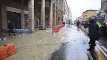 Floods in northern Italy.