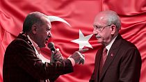 Les deux candidats au second tour de l'élection présidentielle turque : Recep Tayyip Erdoğan et Sinan Oğan